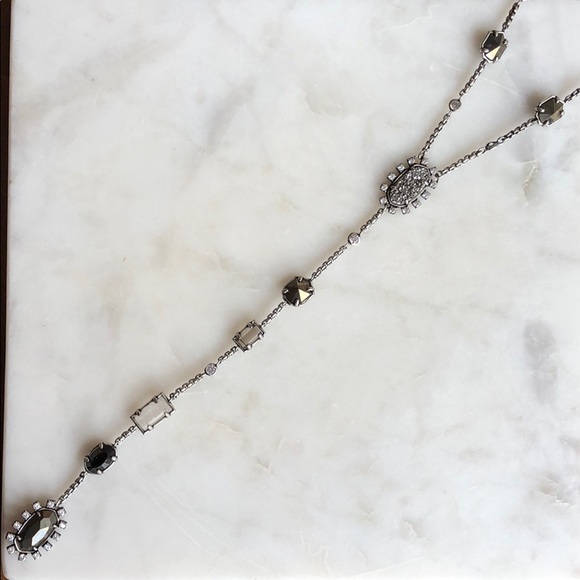 Kendra Scott Jewelry - NWT Kendra Scott Liesl Y Necklace Silver